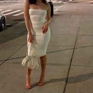 White Midi Dress